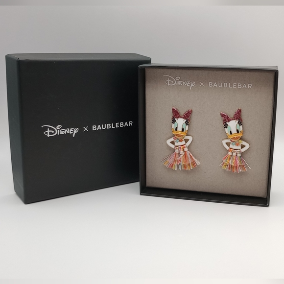 DISNEY X BAUBLEBAR Jewelry - NWT  DISNEY X BAUBLEBAR  DAISY DUCK  EARRINGS